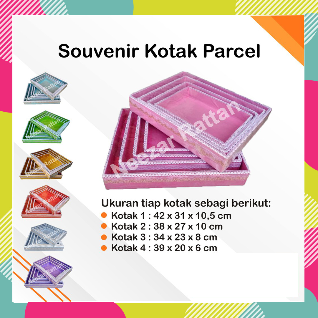 Souvenir Kotak keranjang parcel hantaran seserahan pengantin lamaran lebaran natal pernikahan nikah 