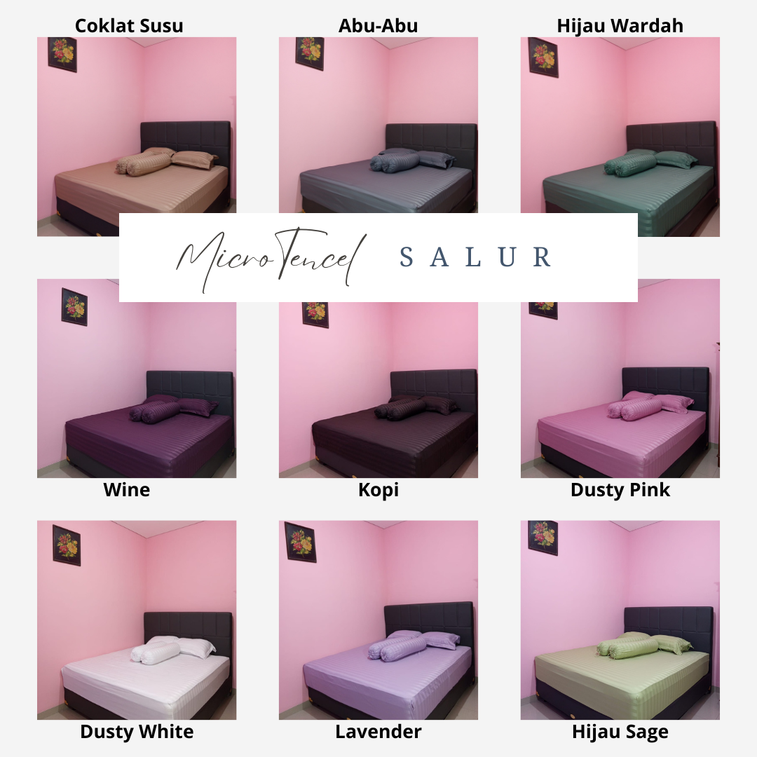Renafa Sprei Micro Tencel Premium ukuran 120x200x40