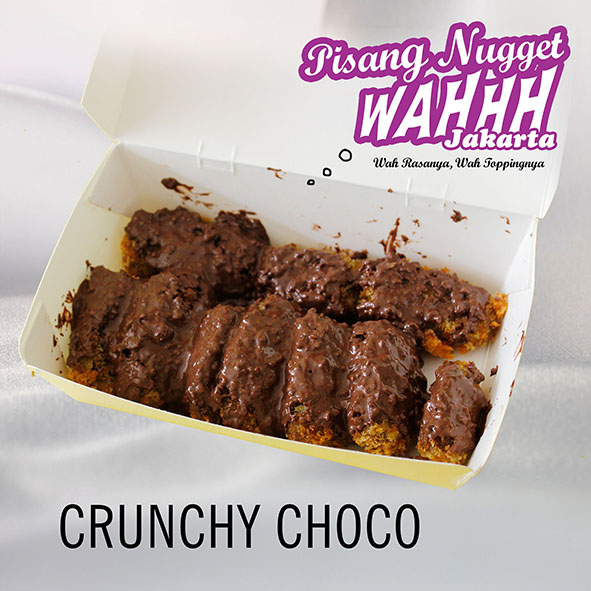 pisang nugget crunchy choco