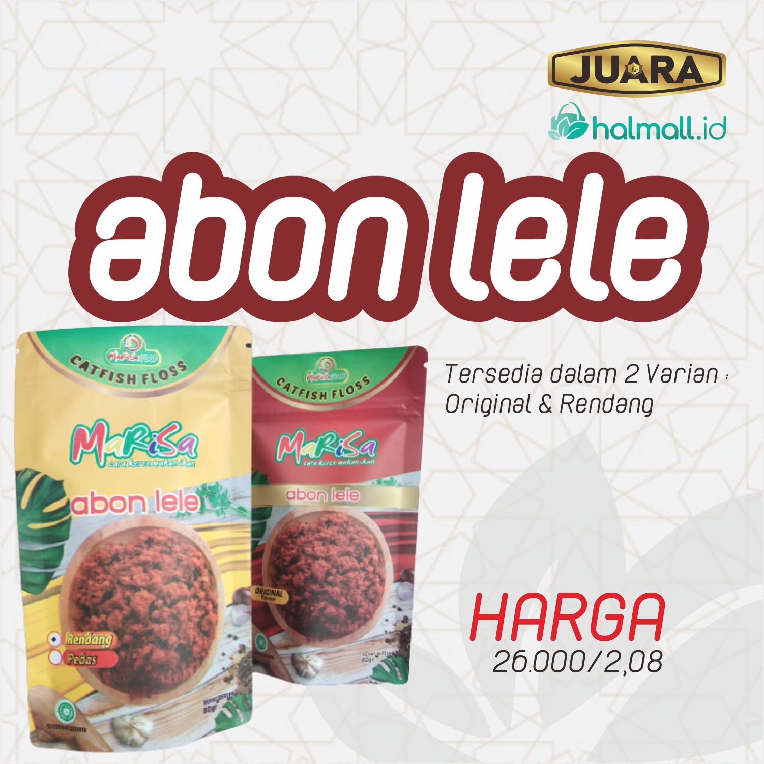 Snack - Abon Lele (All Varian) 