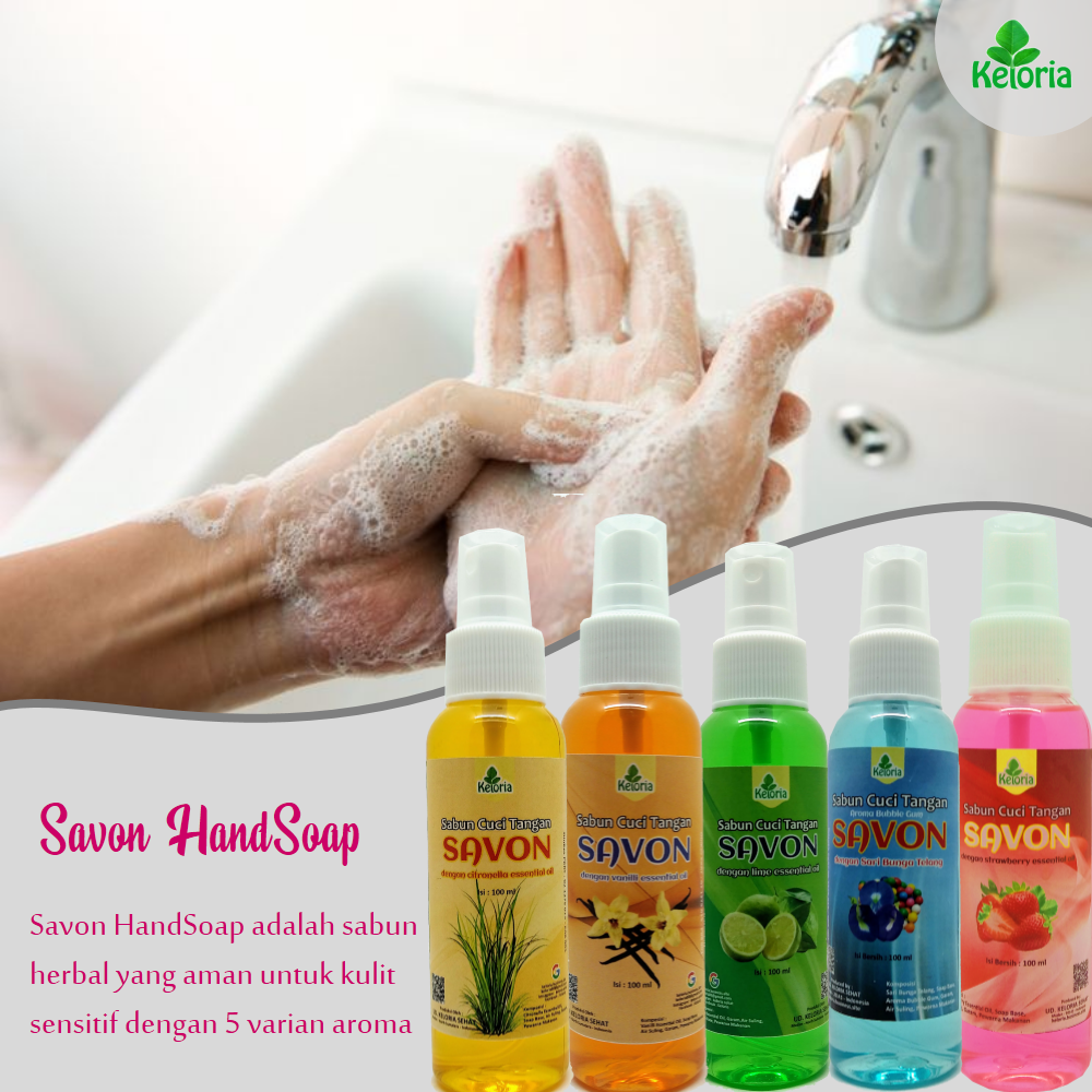 Sabun Cuci Tangan Savon 100 ml