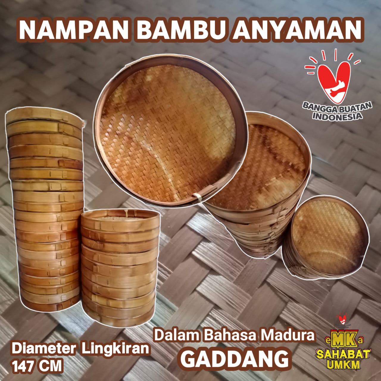 NAMPAN ANYAMAN BAMBU