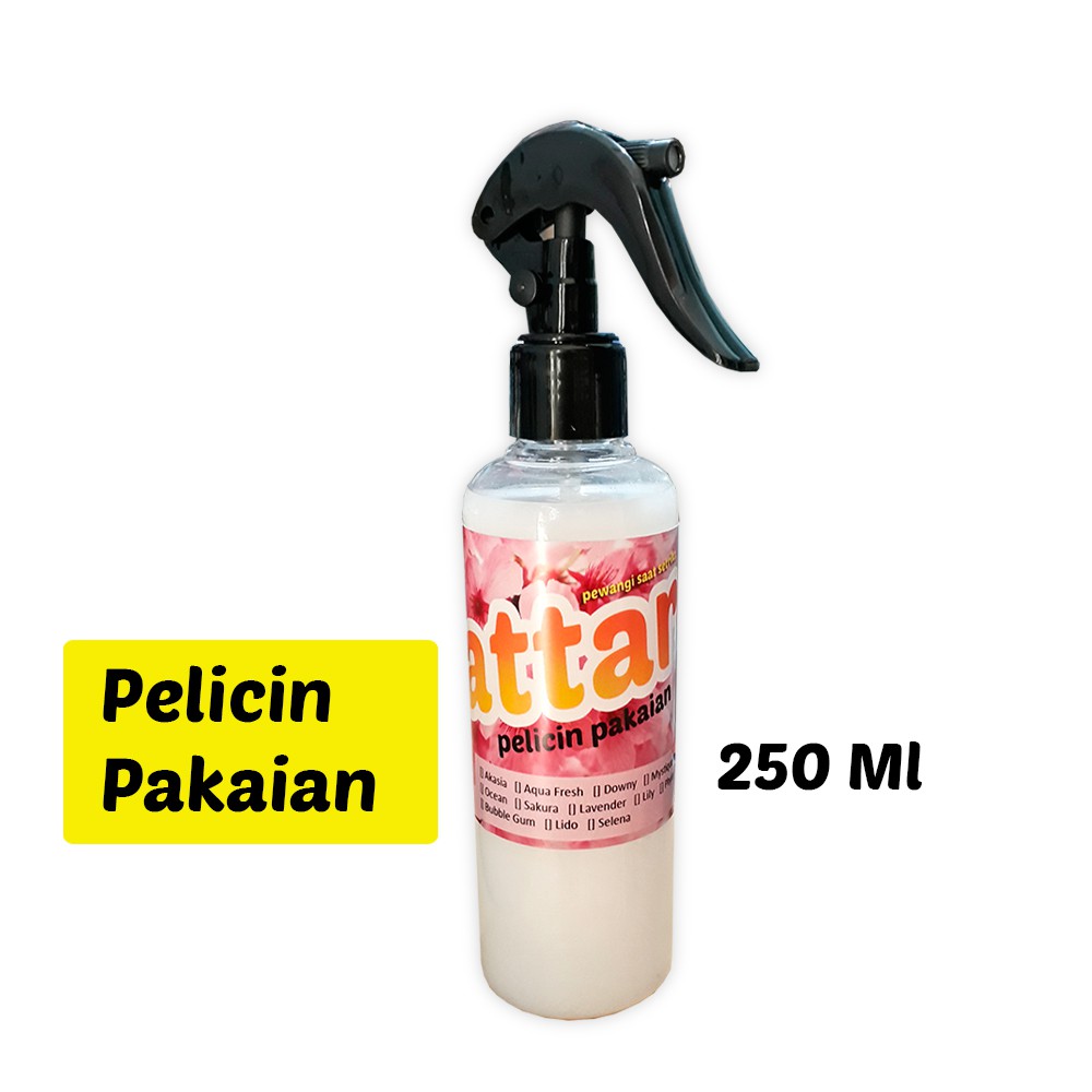Pelicin Setrika ATTAR Botol Spray - Pelembut Pewangi Pengharum Laundry