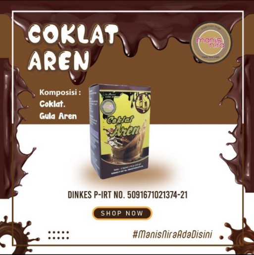 Minuman Coklat Aren 1 kotak (5 sachet)