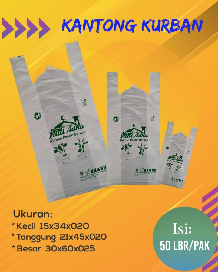 Plastik OXIUM edisi Daging Qurban Ramah Lingkungan (ukuran SEDANG)