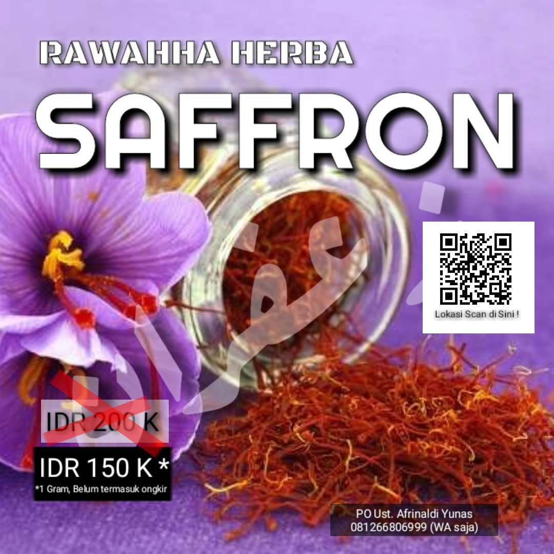 Saffron (Za'faran Afghaniy)