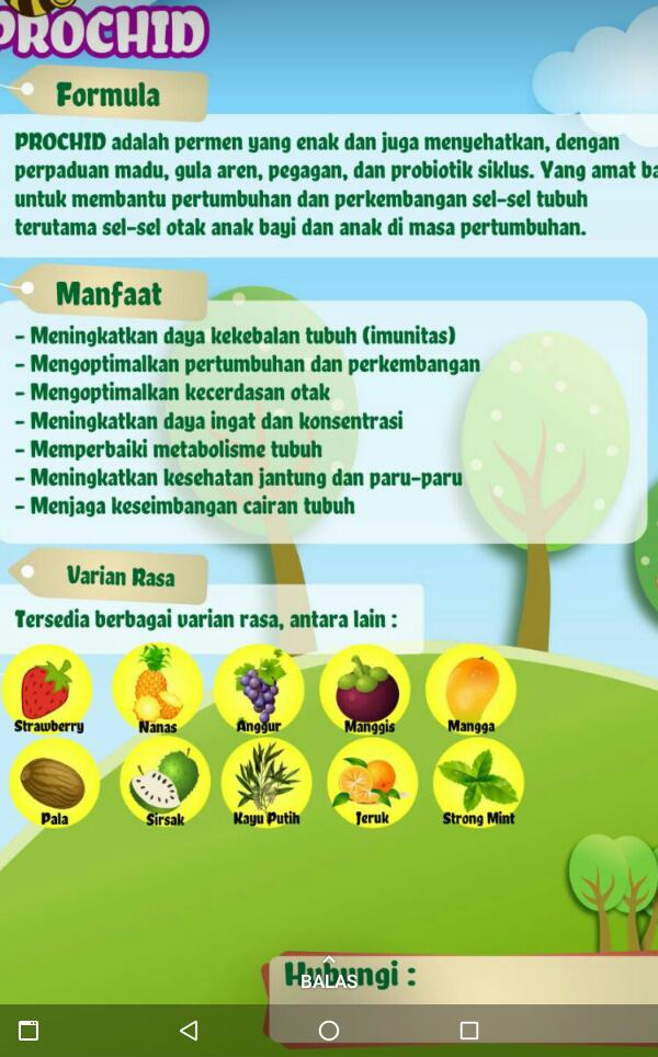 PROCHID PERMEN PROBIOTIK BOTOL