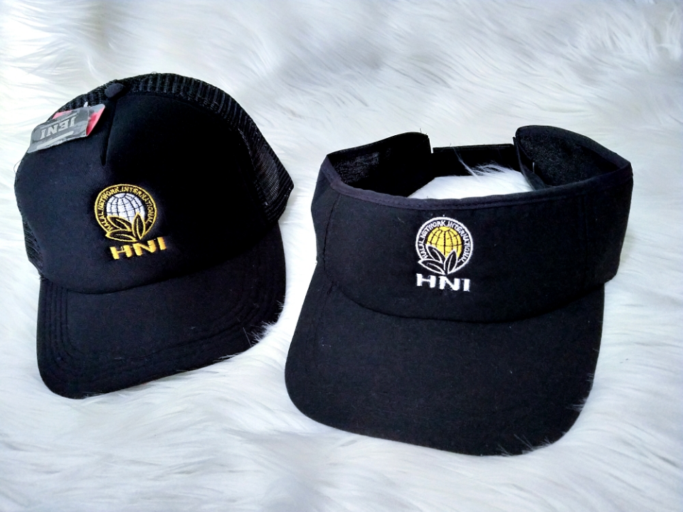 TOPI COUPLE BORDIR LOGO HNI