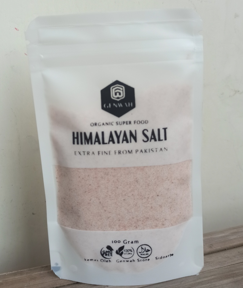 Garam himalaya / Himalayan organic pink salt 100gr