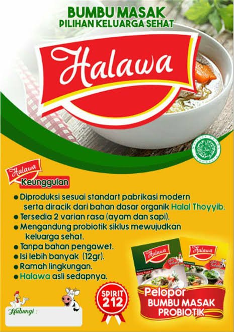 HALAWA BUMBU MASAK 