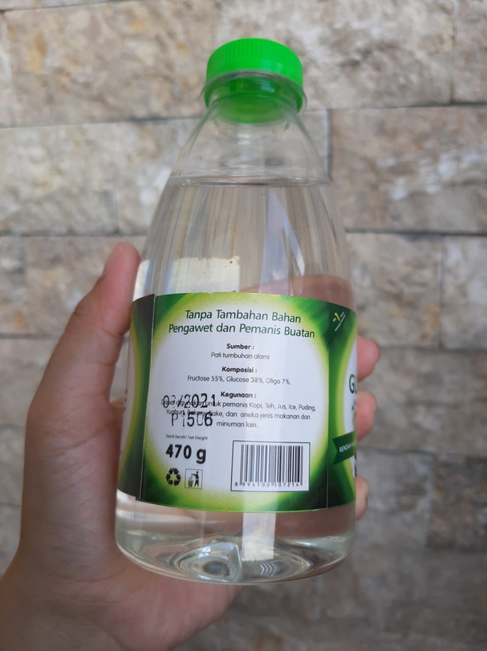 Gula Cair Hilwa Botol 470 gram