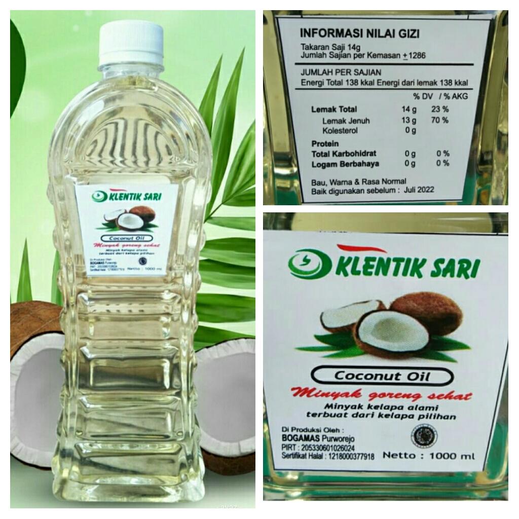 Minyak Kelapa Klentik Sari (CCO)