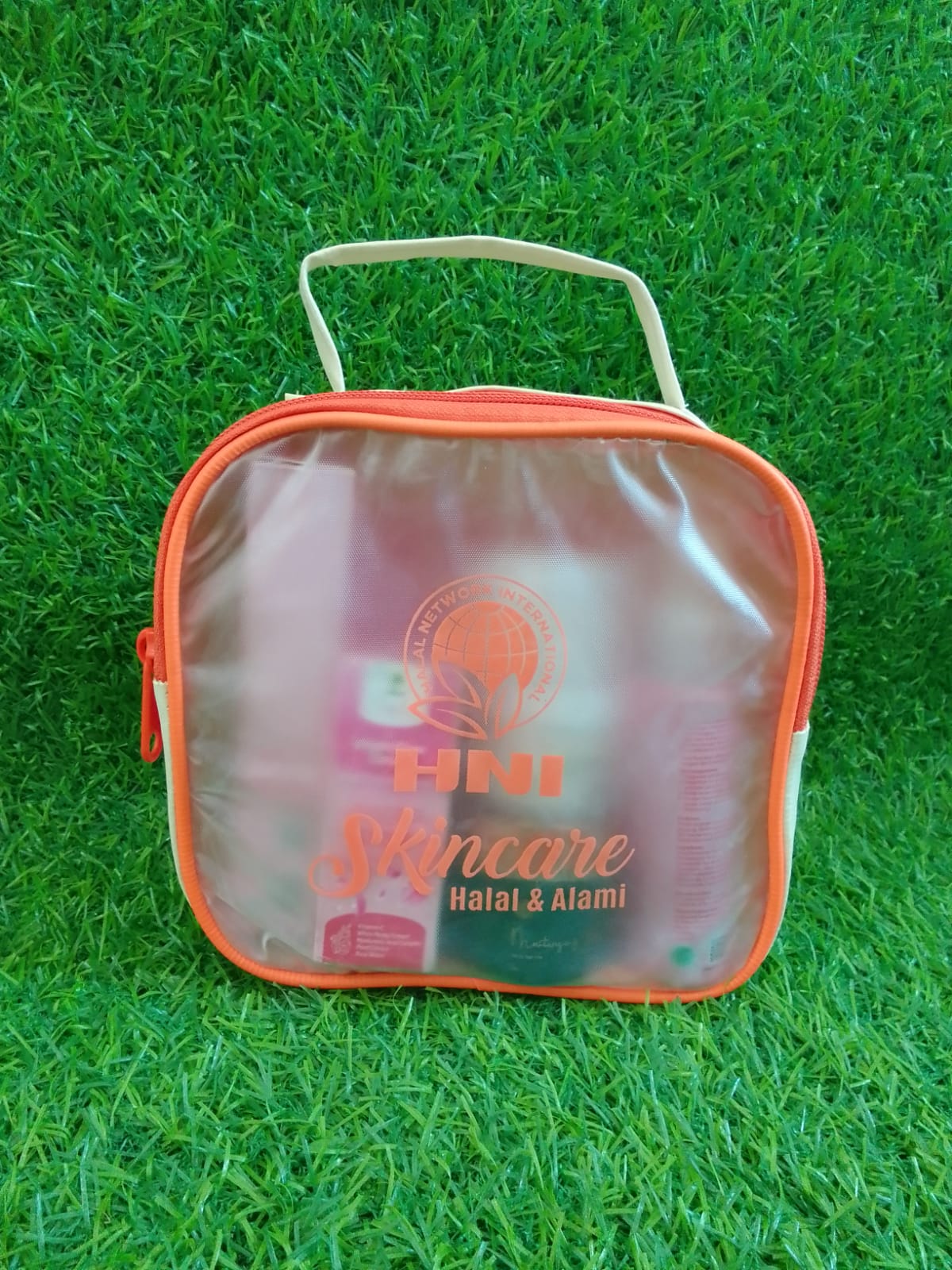 Tas Kosmetik Orange