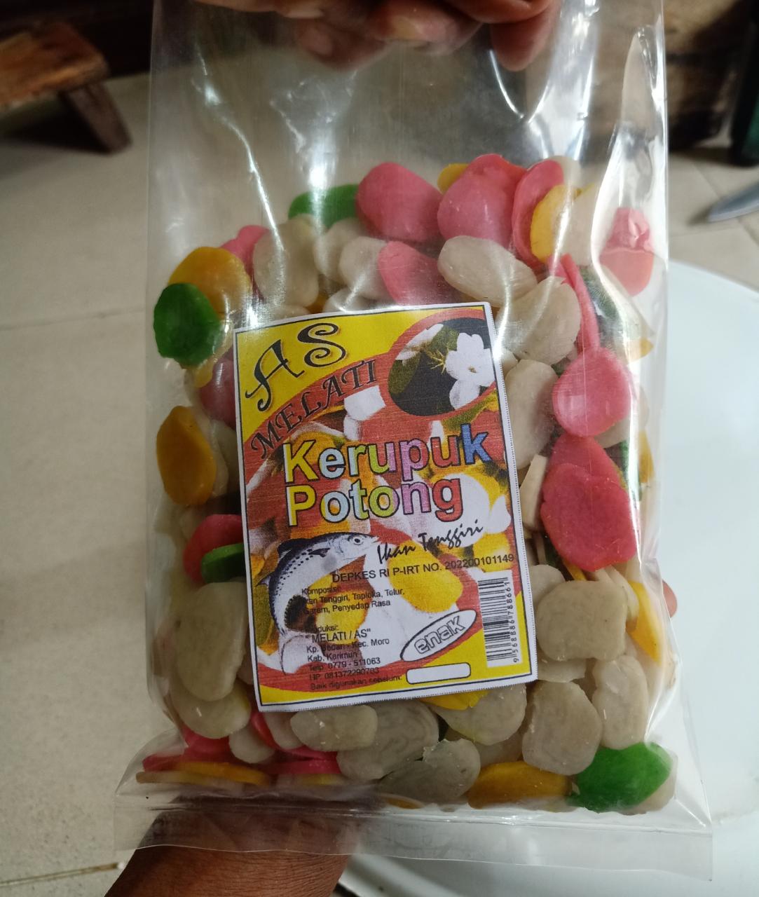Kerupuk Potong Ikan Tenggiri