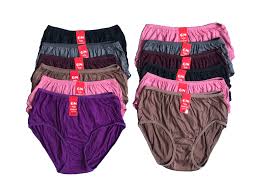 6 pcs CD Wanita GOLDEN NICK 939 Multi Colour size XL