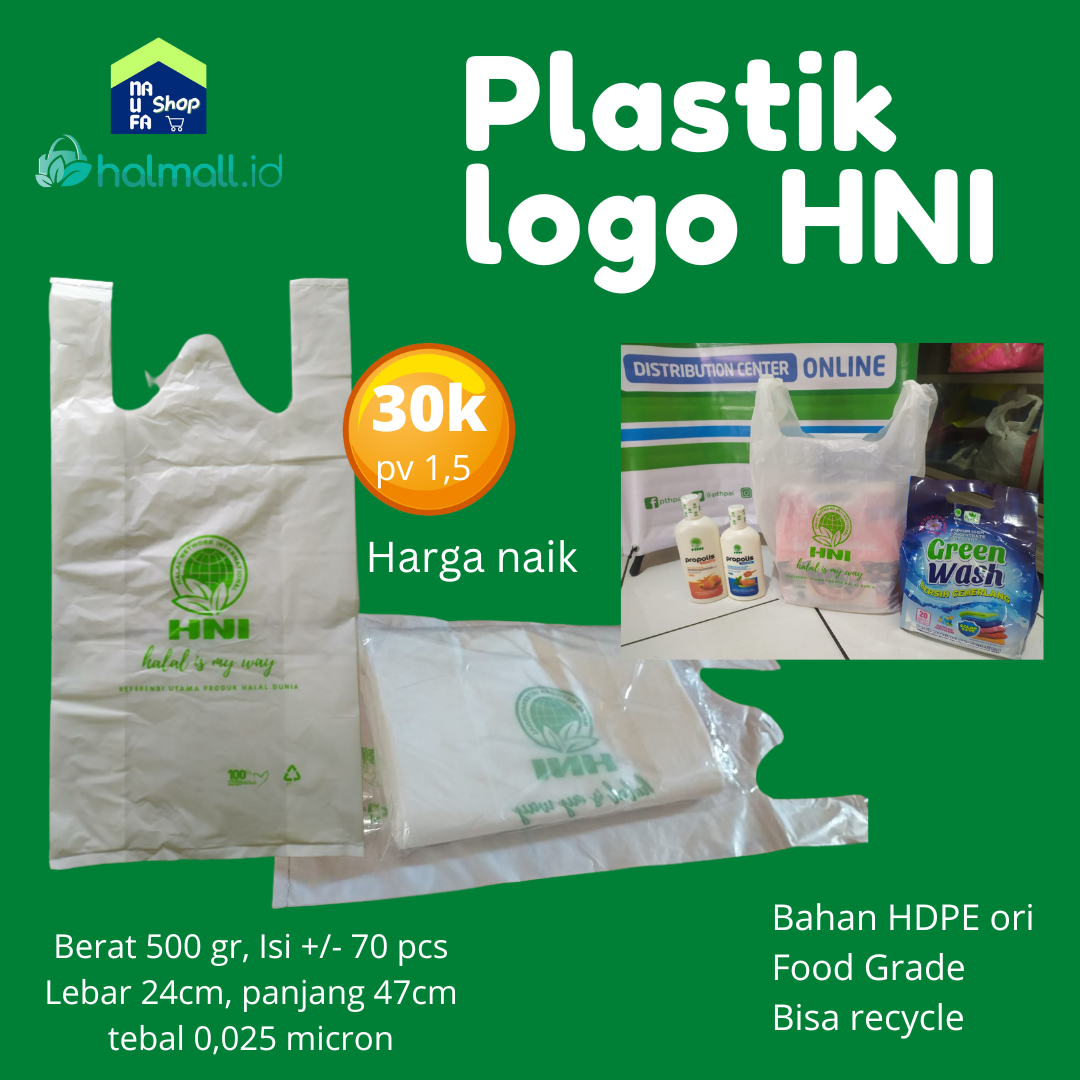 Plastik serbaguna Logo HNI