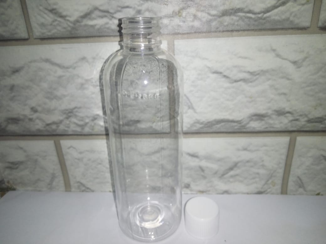 Botol Pet Bening 250ml Tutup Ulir