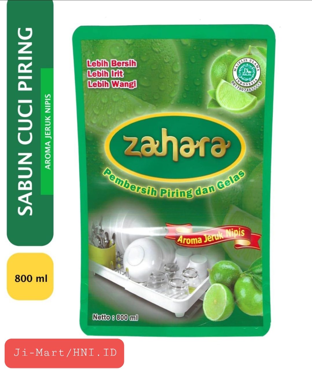 Sabun Cuci Piring Zahara 800 ml