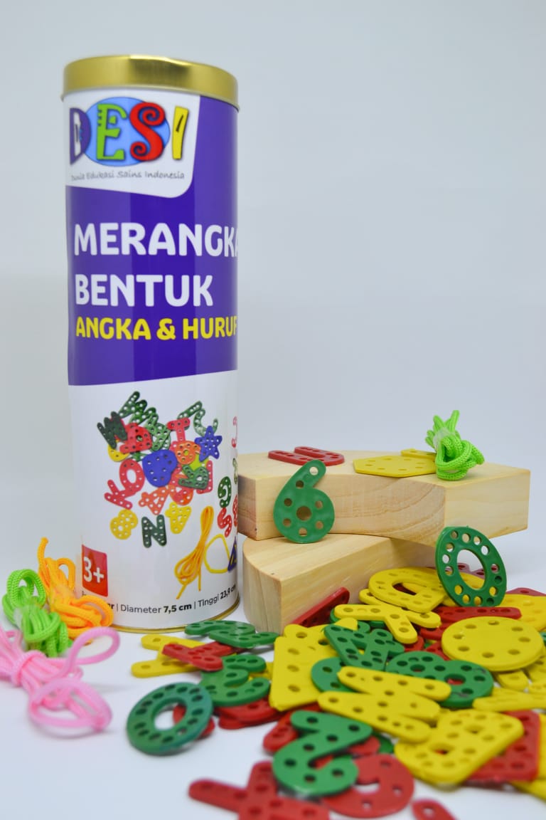 Merangkai Bentuk, Angka & Huruf