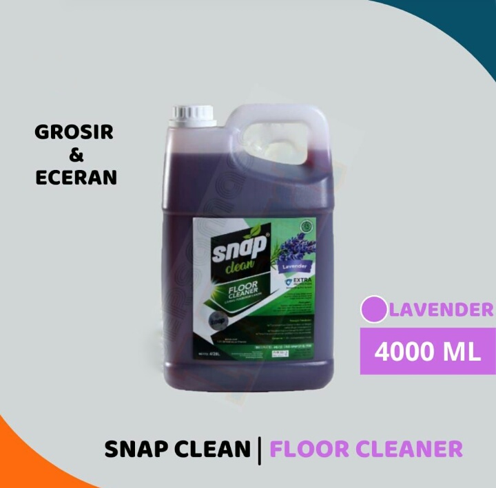 Snap Clean Pembersih Lantai - Lavender