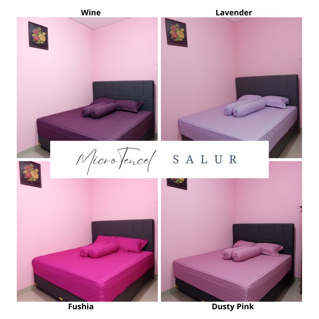 Renafa Sprei Micro Tencel Premium ukuran 120x200x40