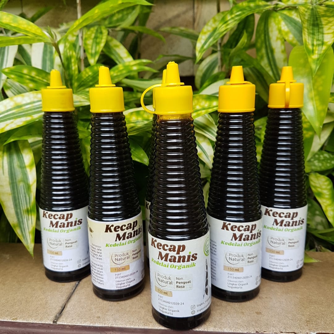 Kecap manis kedelai organik 150ml