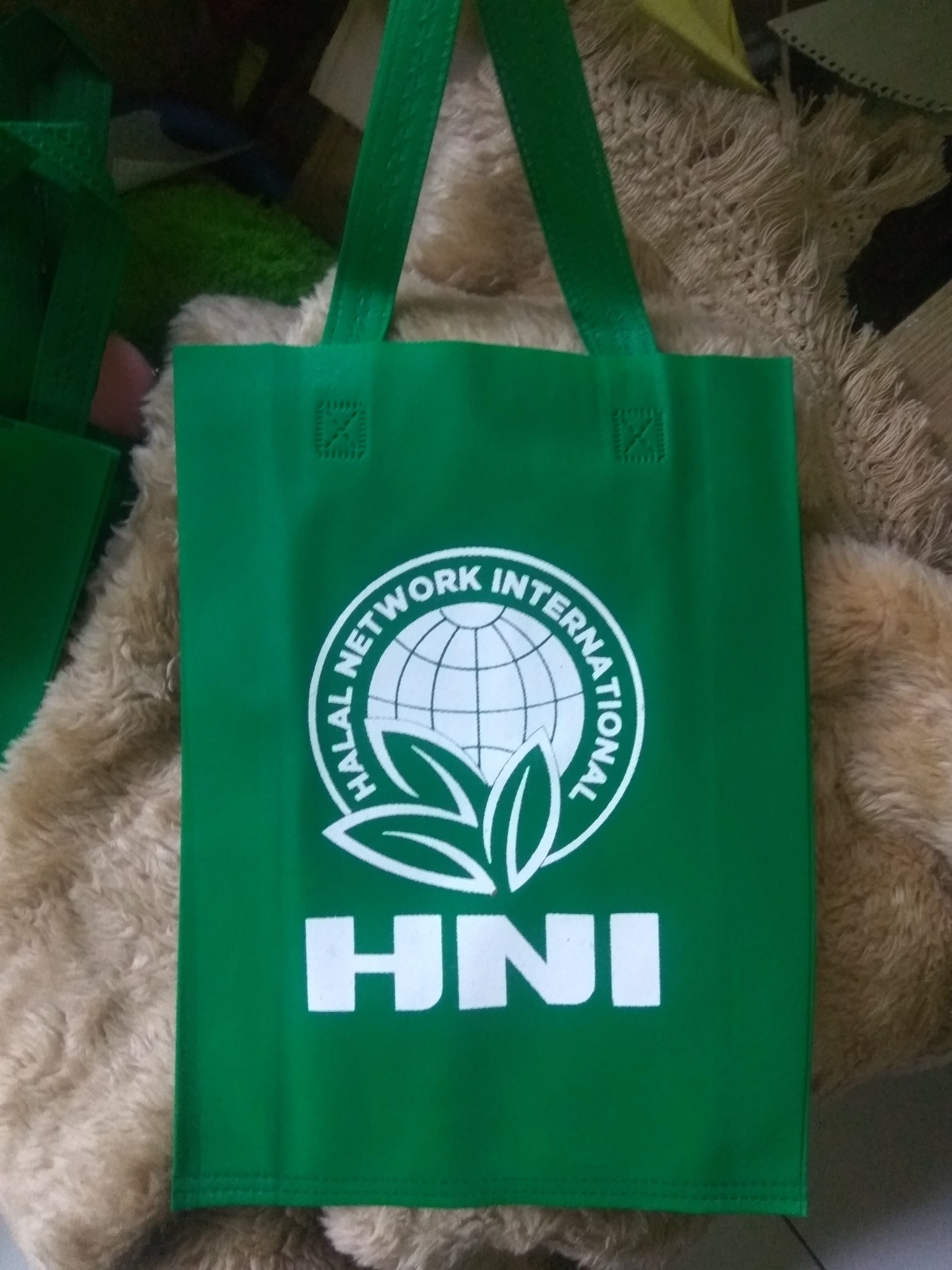 Goodiebag / Spunbond Hijau Logo HNI