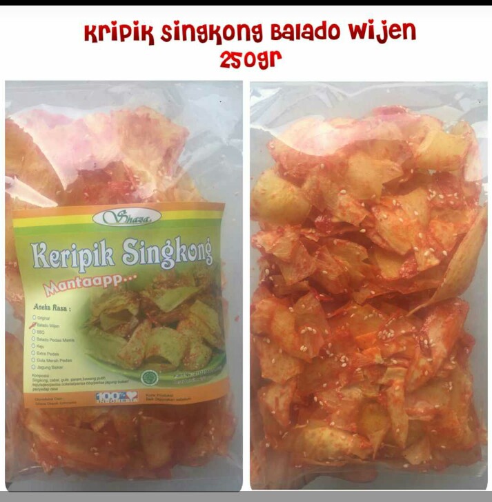 Keripik Singkong Balado Wijen