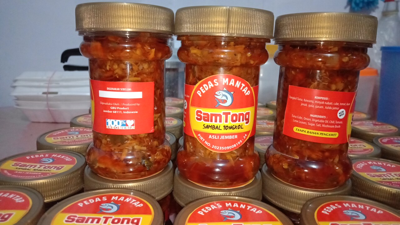 SAMTONG sambal tongkol asli jember