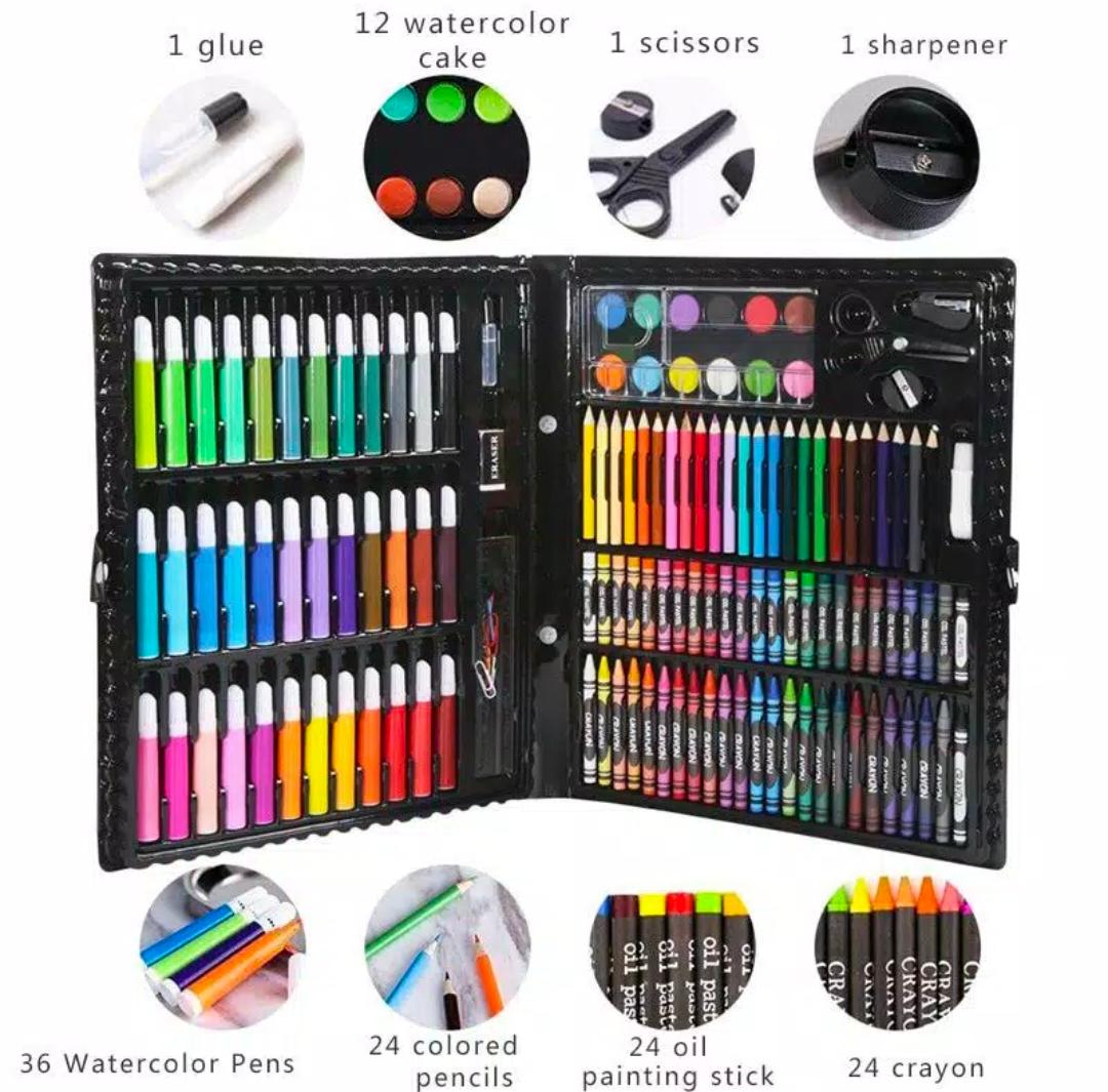 Set crayon warna 150 pcs