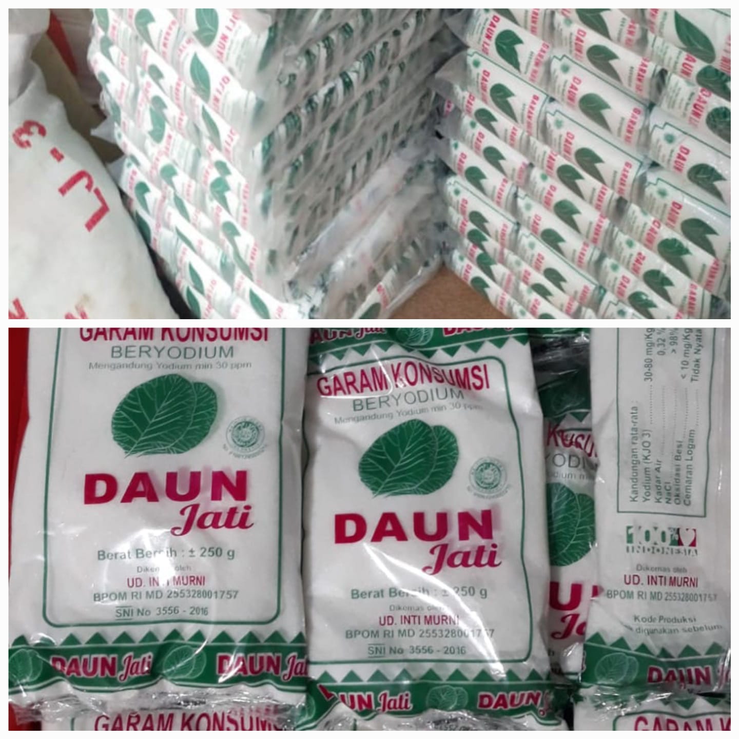 Garam Daun Jati