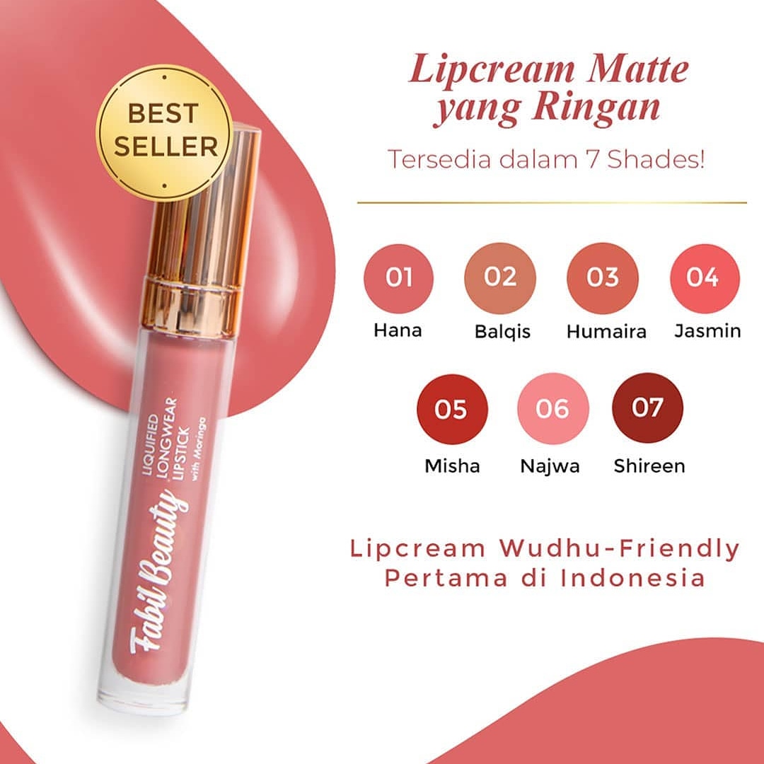 Fabil Lip Cream mengandung moringa