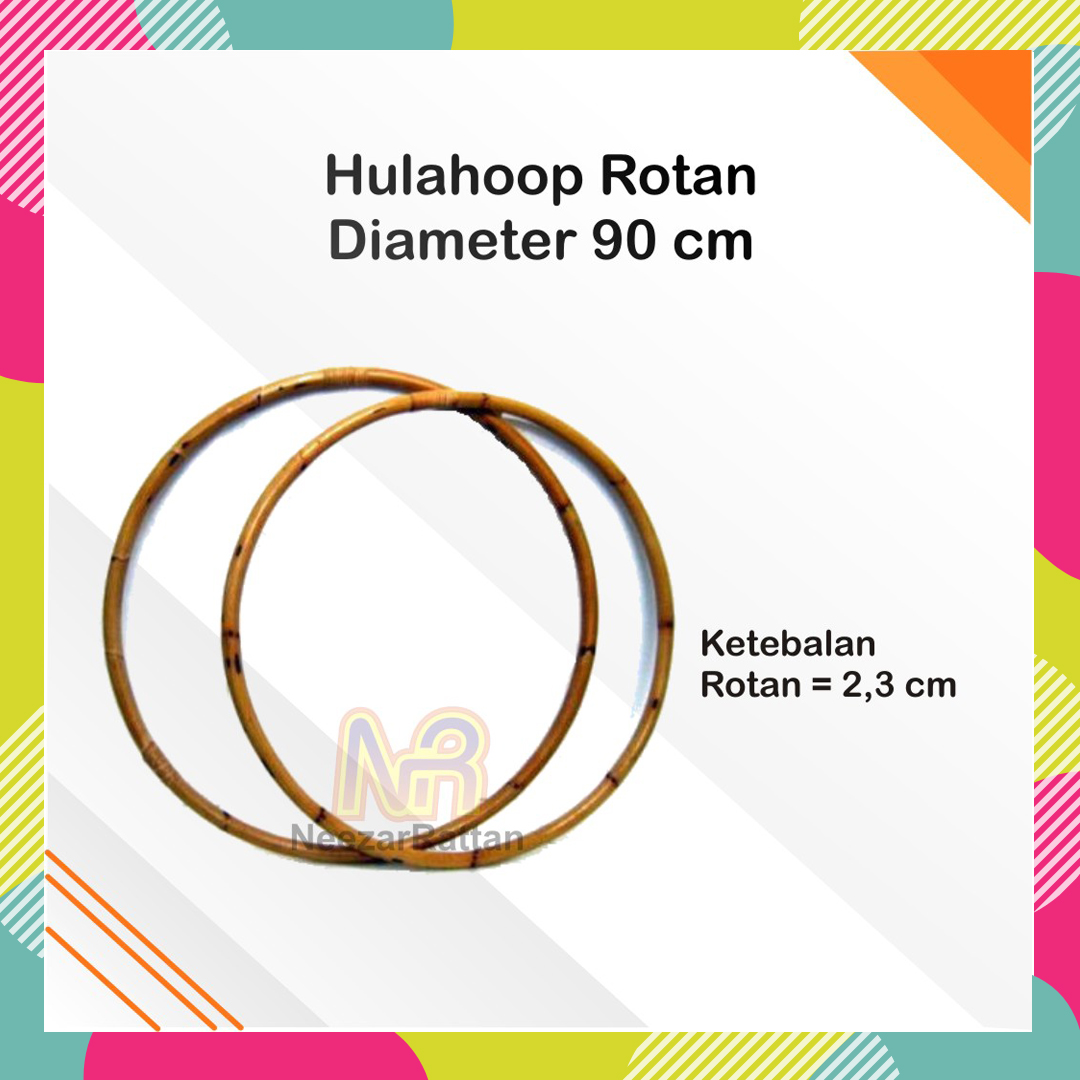 Hula Hoop / hulahoop / hulahop / holahop Rotan 90 cm