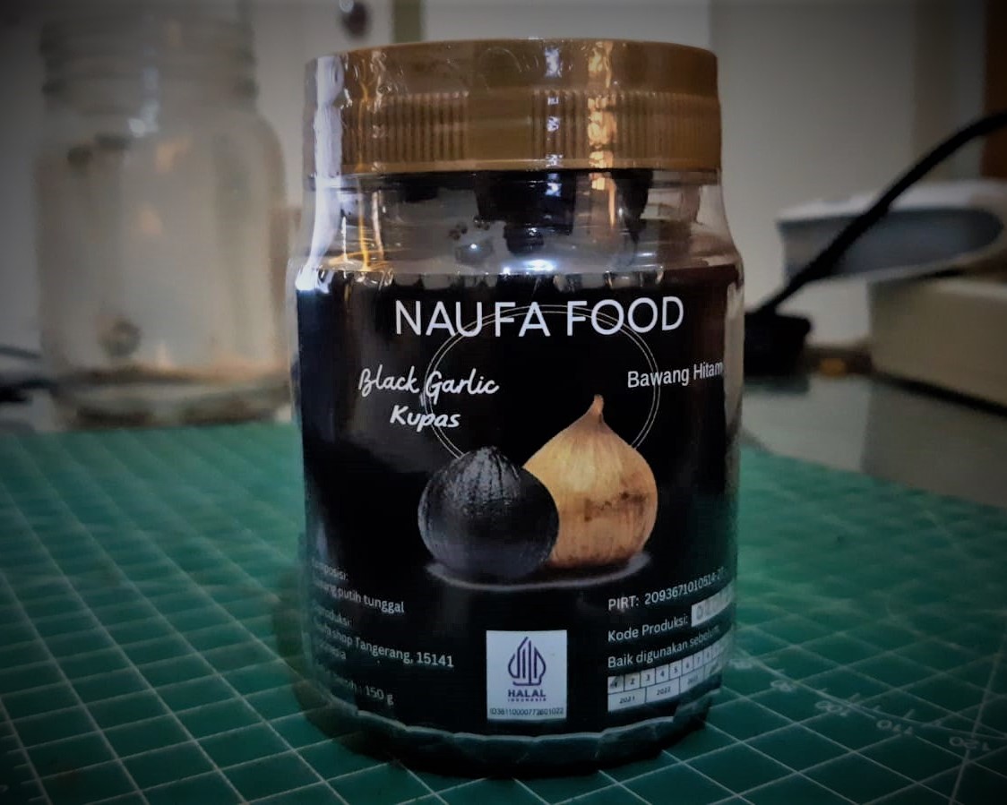 Naufa Food Black Garlic Kupas 150 gr