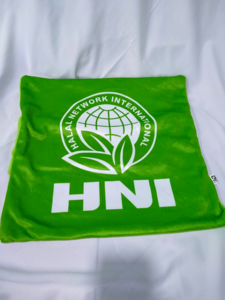 SARUNG BANTAL LOGO HNI HIJAU MUDA