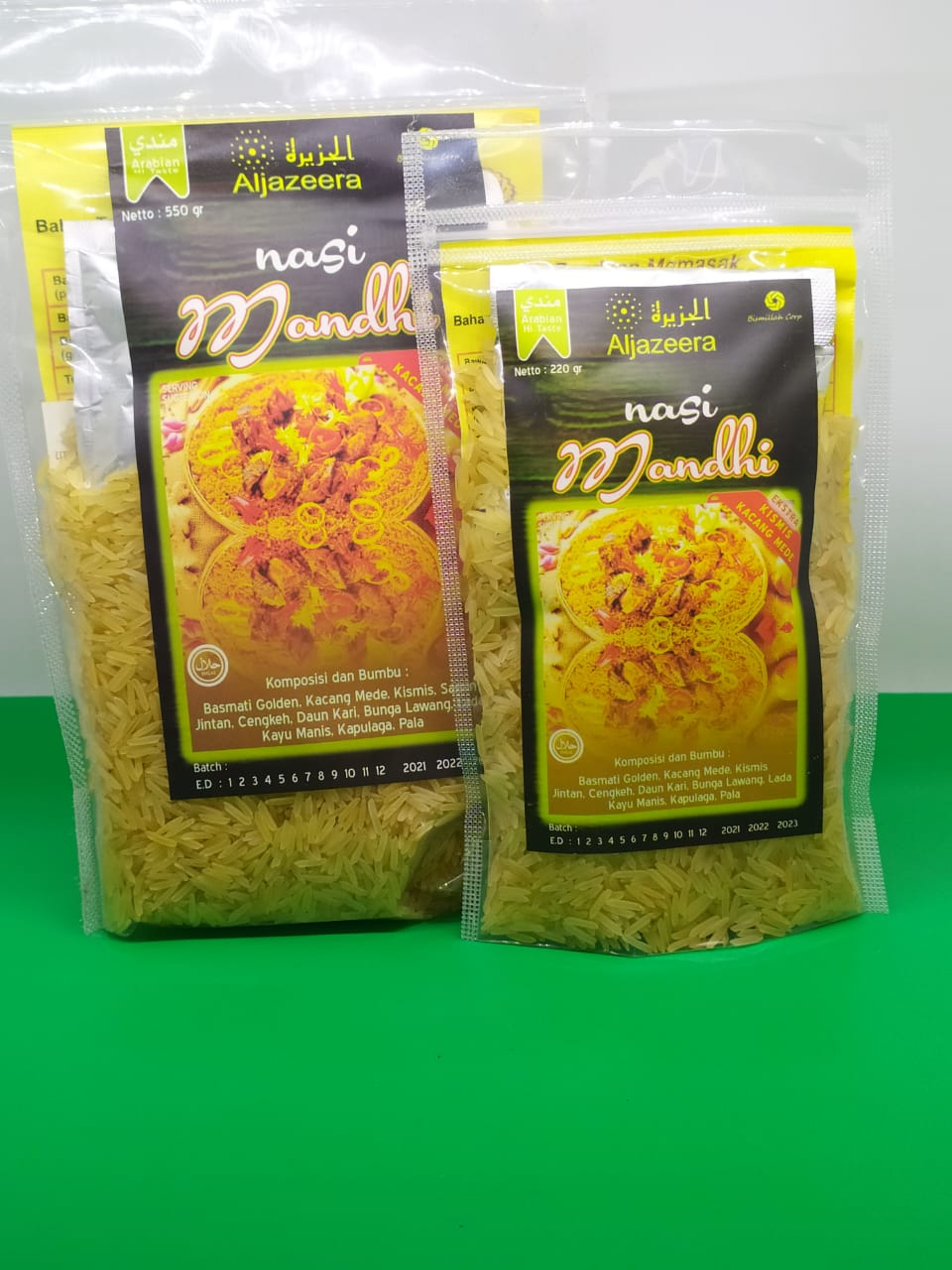NASI MANDHI BERAS BASMATI 200 GR