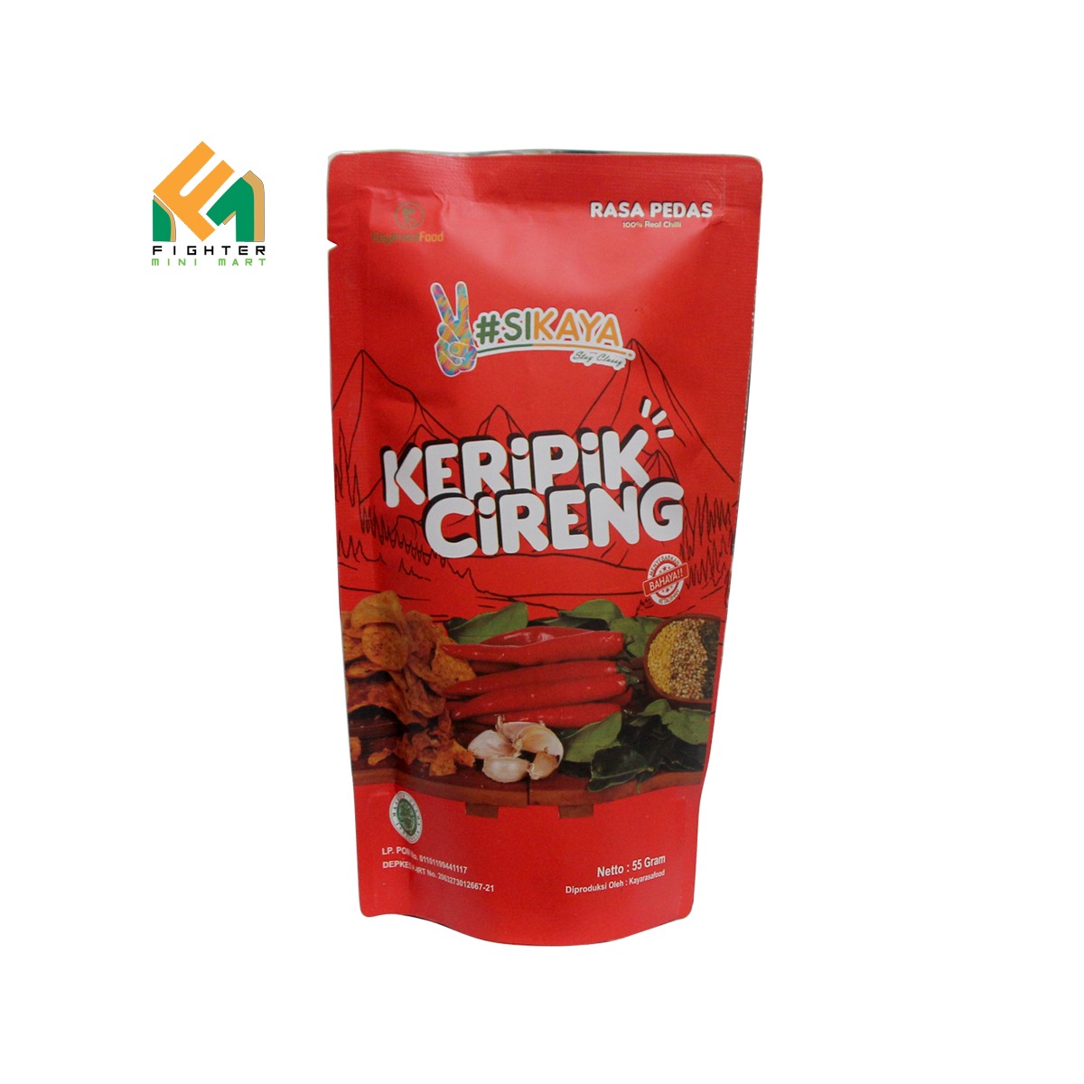 KERIPIK CIRENG SiKaya rasa PEDAS