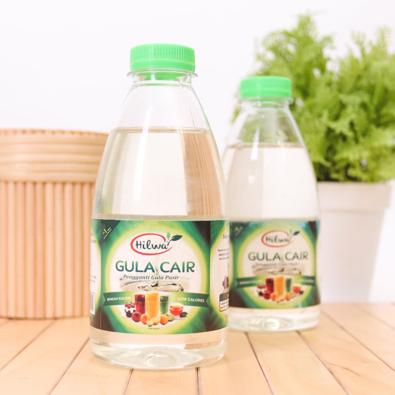 Hilwa Gula Cair kemasan botol 470 gr