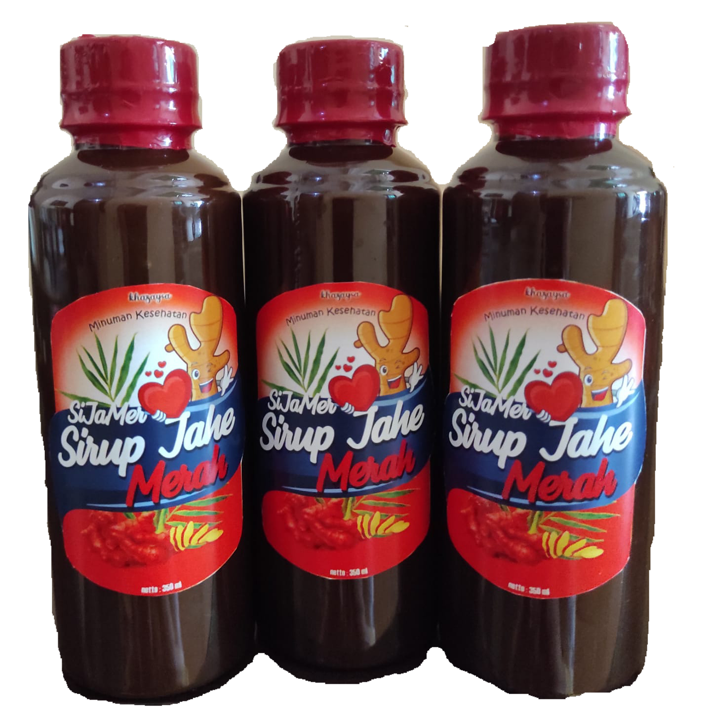 Sirup jahe merah