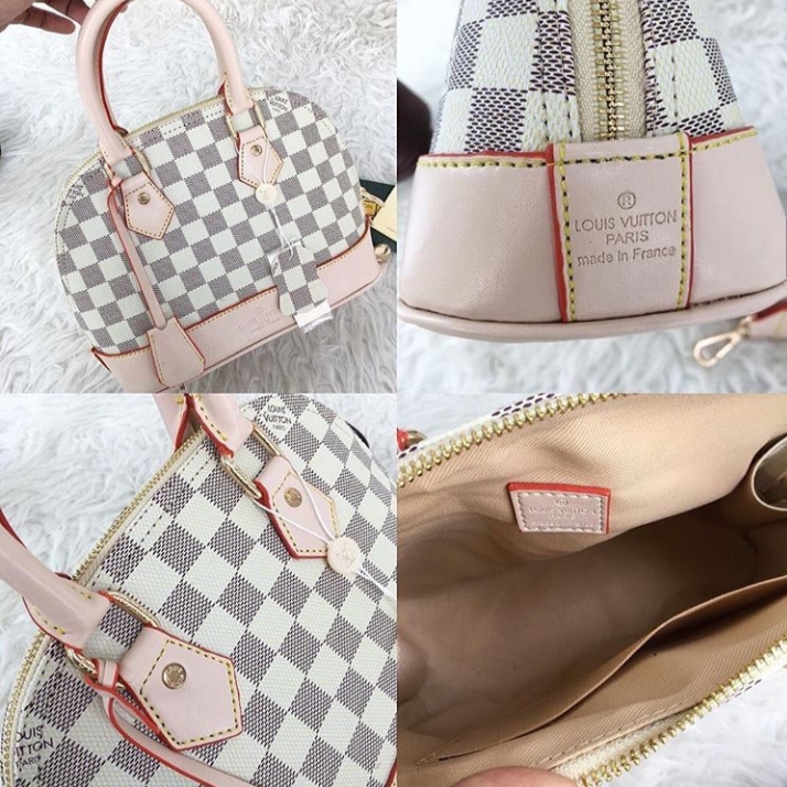 L.V ALMA Motif Damier