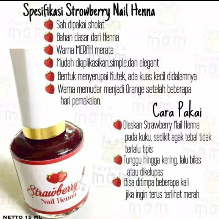 Nail Henna muslimah