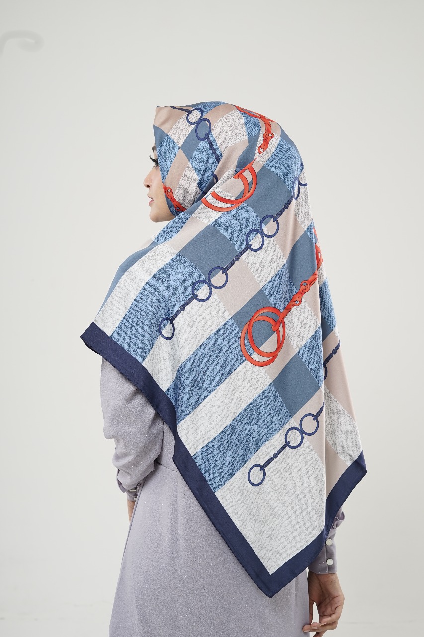 Hijab Turki 02 Blue
