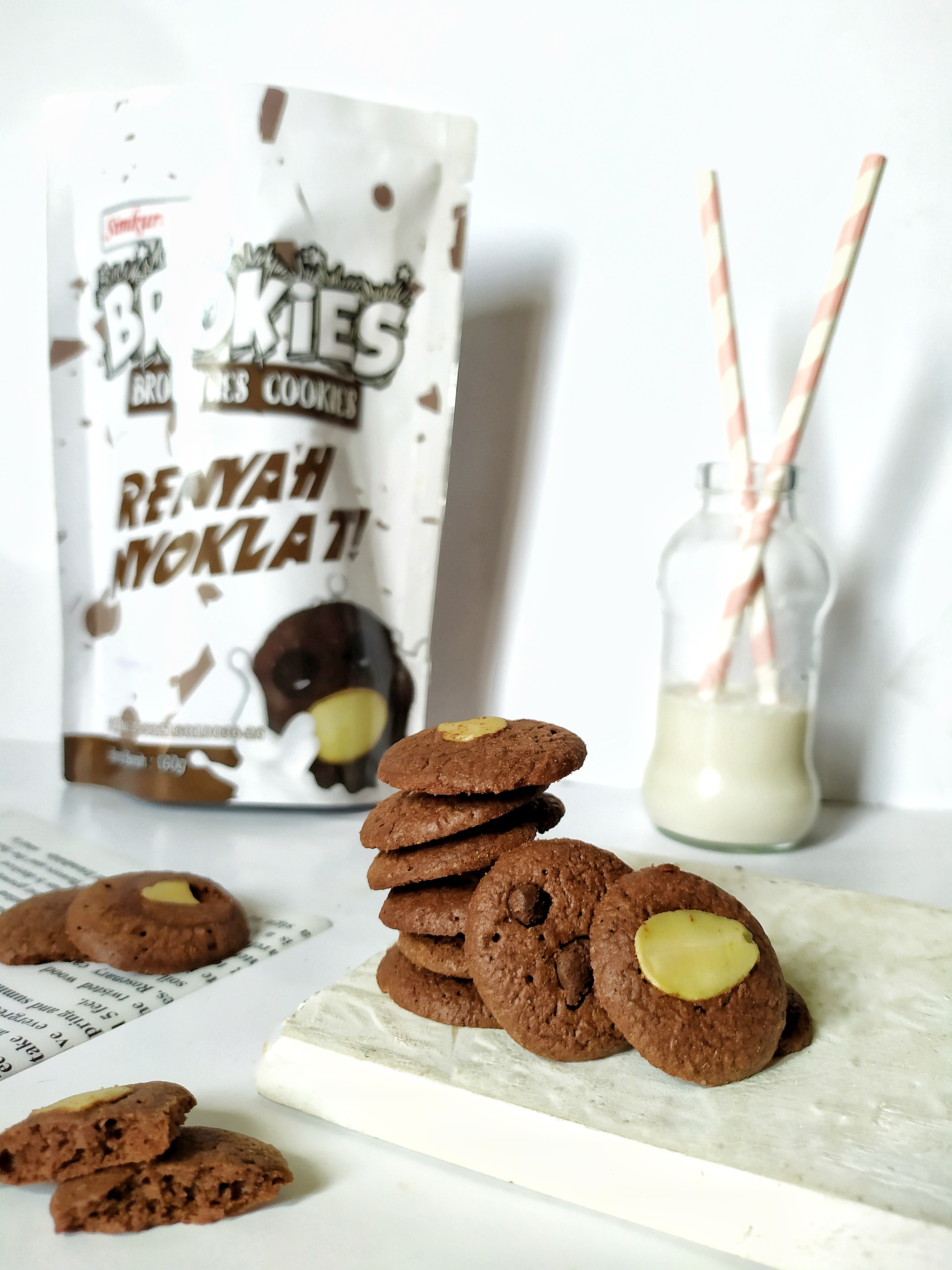 Brokies Chocolate Cookies Simkuring Snack | 60 gram