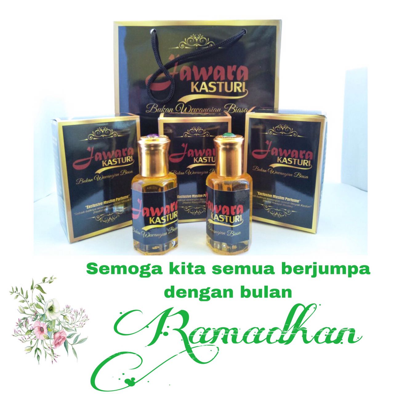Minyak Wangi Jawara Kasturi 3 ml